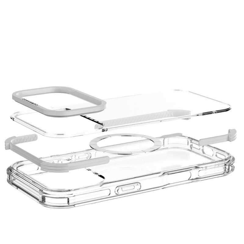 Cubenest iPhone 17 Pro Case MagPro Strong Guard white