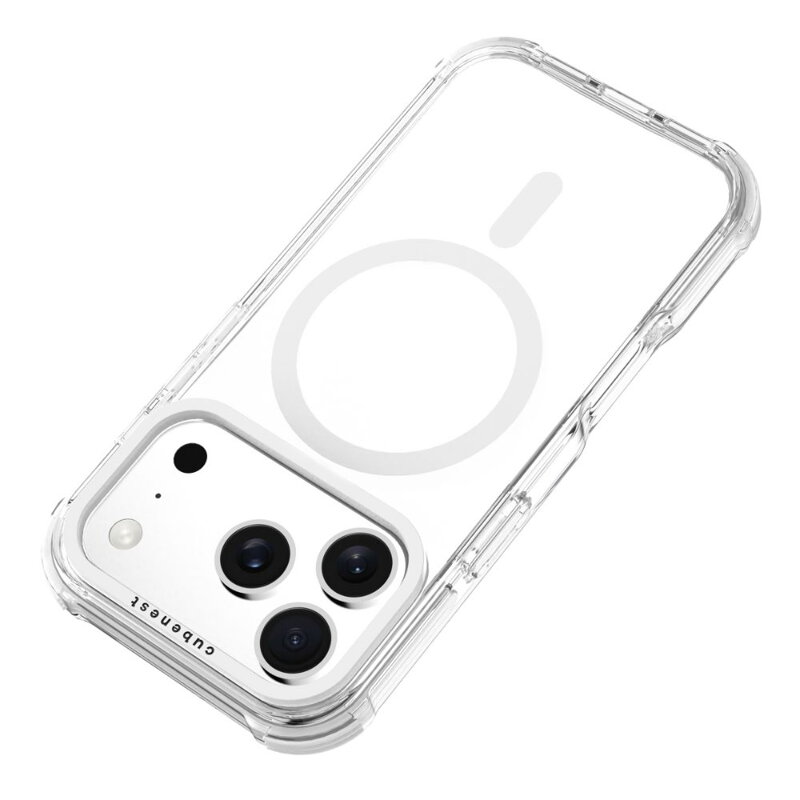 Cubenest iPhone 17 Pro Case MagPro Strong Guard white