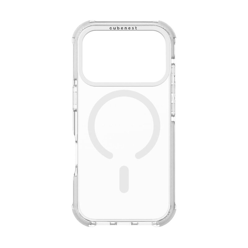 Cubenest iPhone 18 Pro Case MagPro Strong Guard white