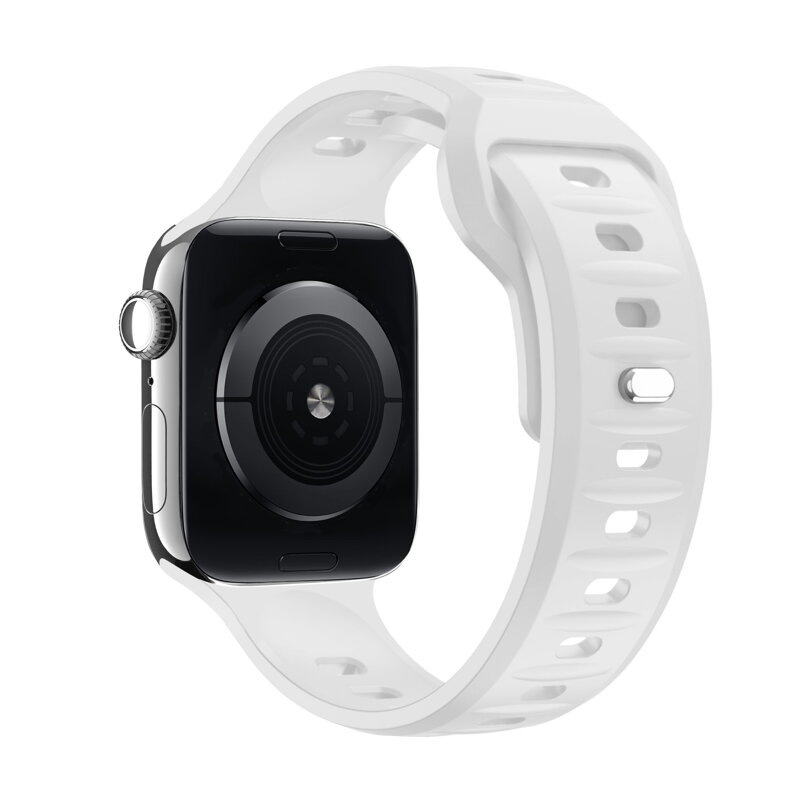 Apple Watch Premium Sports Band White