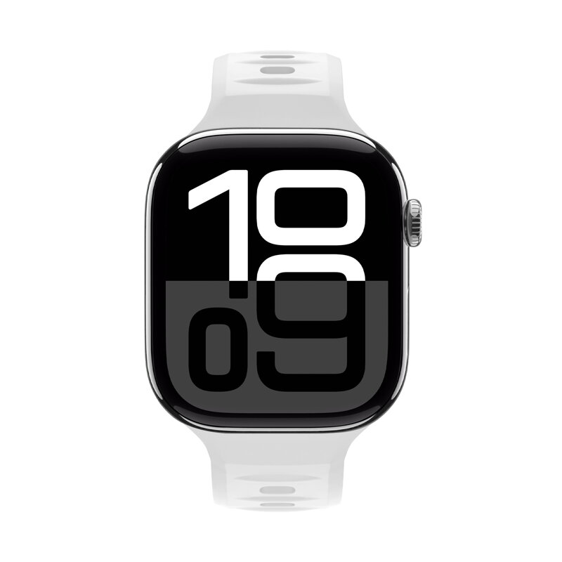 Apple Watch Premium Sports Band White