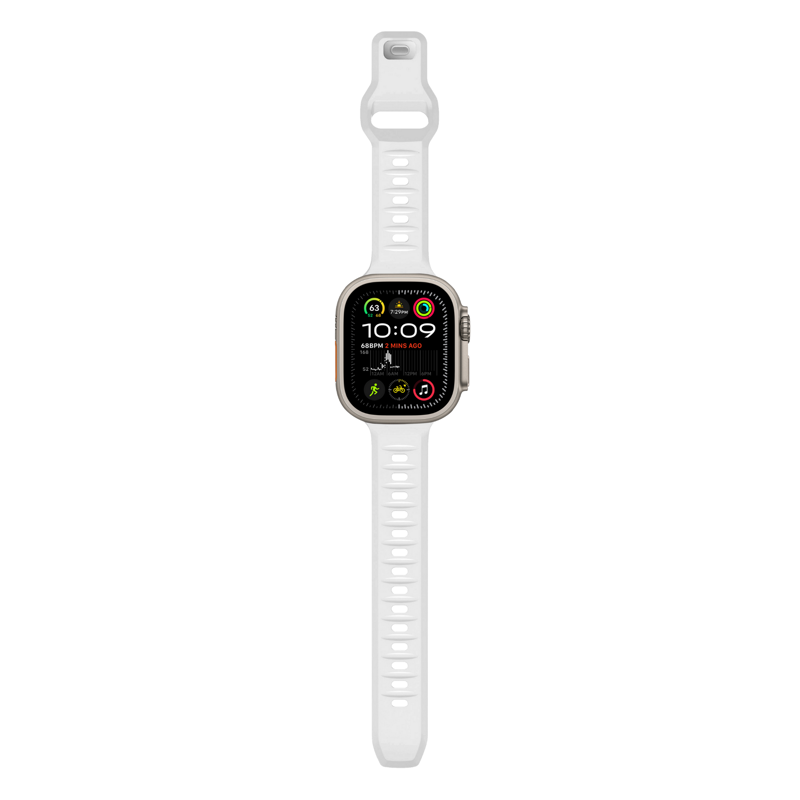 Apple Watch Premium Sports Band White