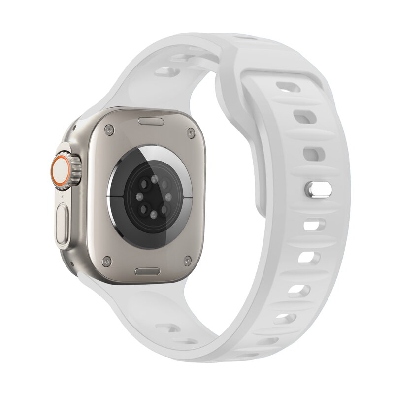 Apple Watch Premium Sports Band White