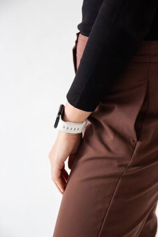 Apple Watch Premium Sports Band White