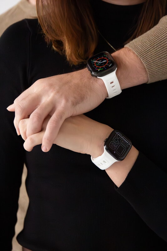 Apple Watch Premium Sports Band White