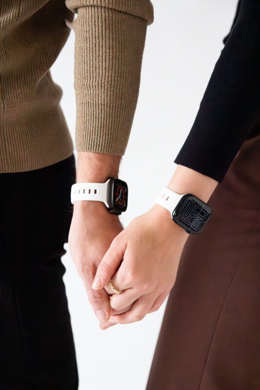 Apple Watch Premium Sports Band White