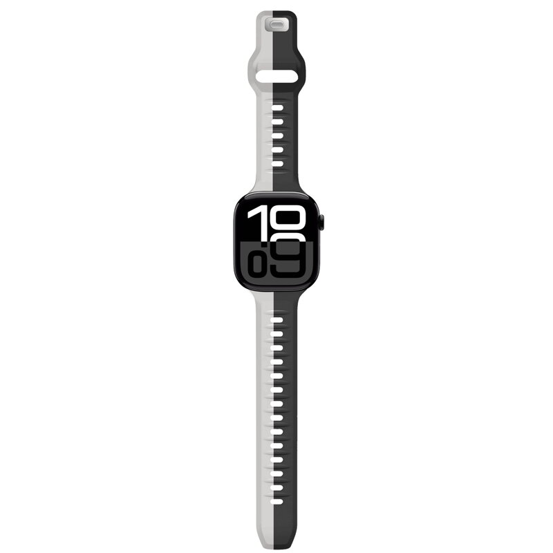 Apple Watch Premium Sports Band Black/Grey