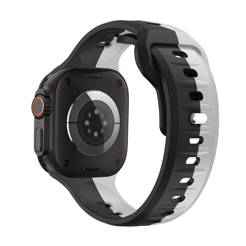 Apple Watch Premium Sports Band Black/Grey