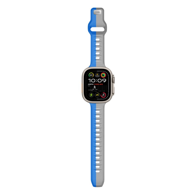 Apple Watch Premium Sports Band Blue/Grey