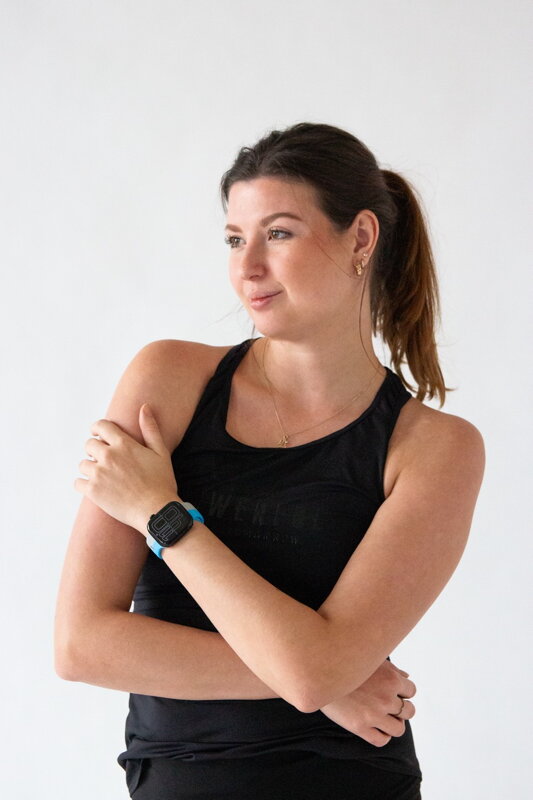 Apple Watch Premium Sports Band Blue/Grey