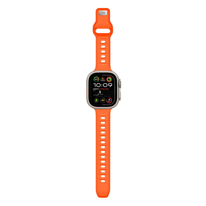 Apple Watch Premium Sports Band Orange
