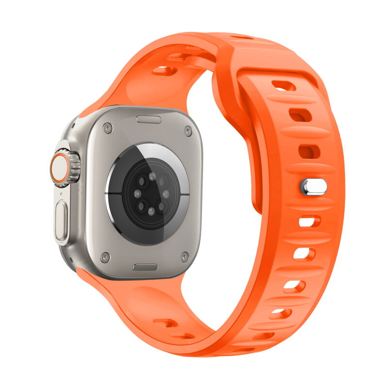 Apple Watch Premium Sports Band Orange