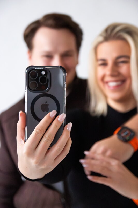 Apple Watch Premium Sports Band Orange