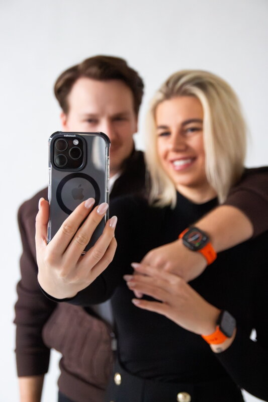 Apple Watch Premium Sports Band Orange