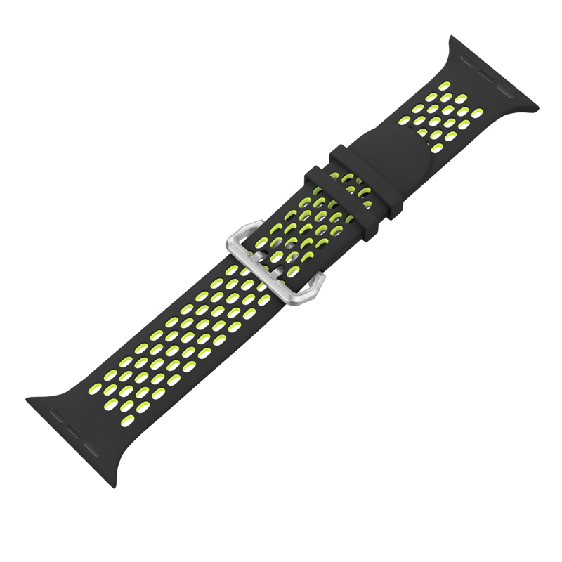 Apple Watch Sport Band Black/Yellow