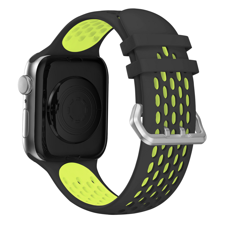 Apple Watch Sport Band Black/Yellow