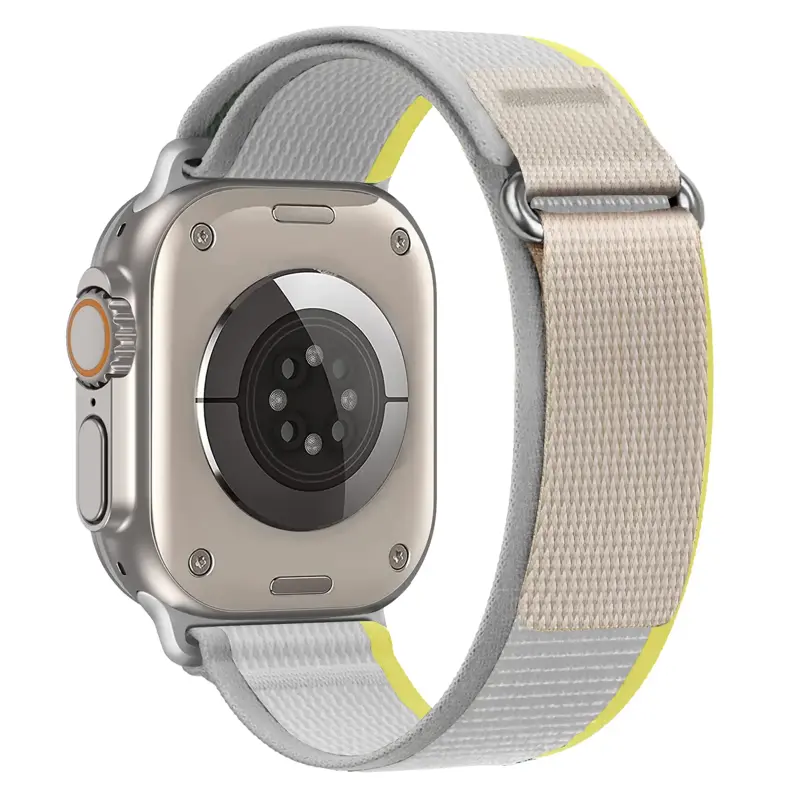 Apple Watch Strap Trail Loop Beige/Yellow