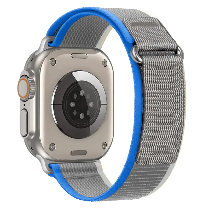 Apple Watch Strap Trail Loop Grey/Blue