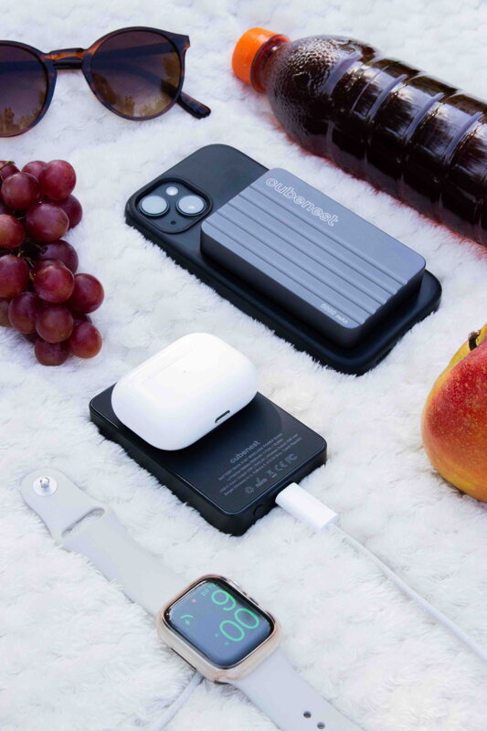 Cubenest Magnetic Wireless PowerBank 5000 mAh S1B1 black
