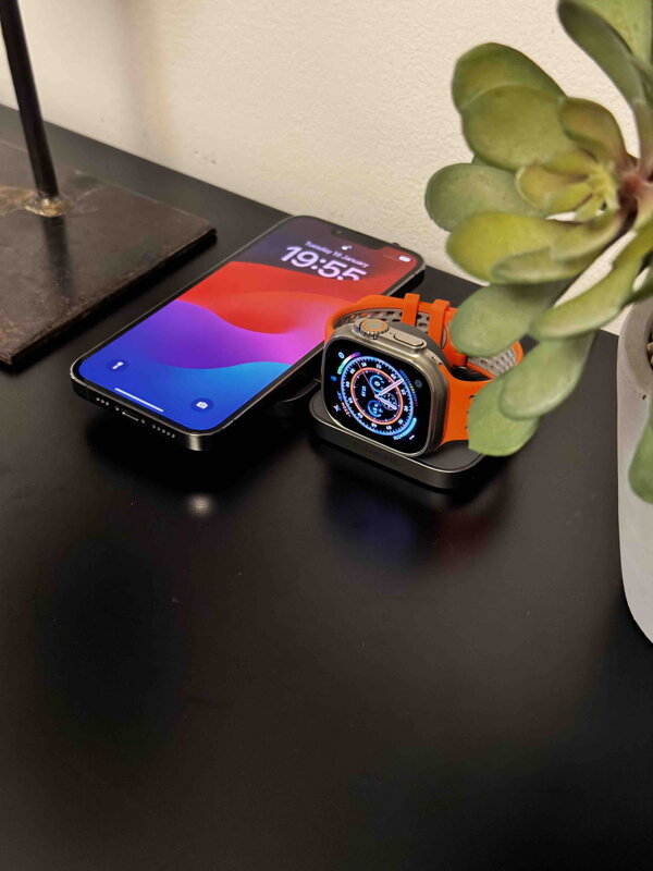 Cubenest 2in1 Foldable Magnetic Wireless Charger S211