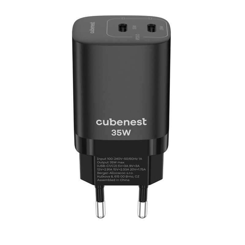 Cubenest PD GaN Adapter 35W S2D1