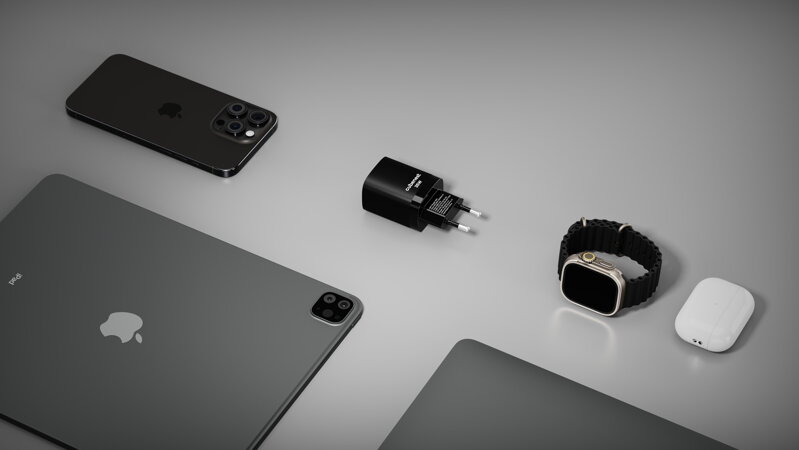 Cubenest PD GaN Adapter 35W S2D1 black