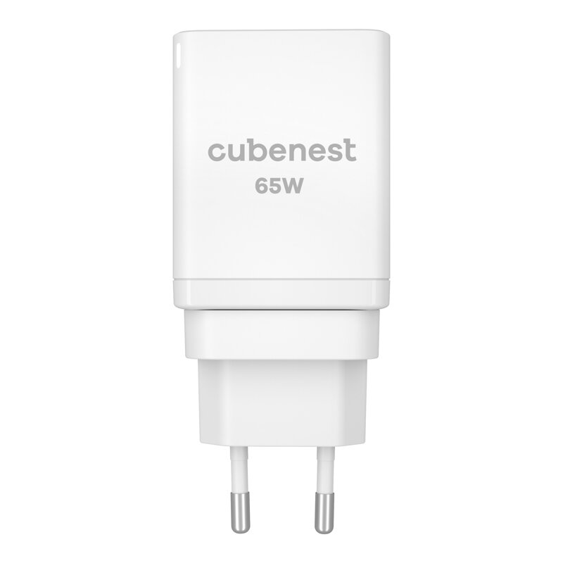 Cubenest Travel PD GaN Adapter 65W S3D1