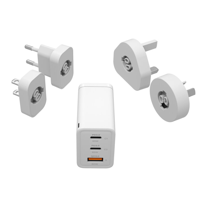 Cubenest Travel PD GaN Adapter 65W S3D1