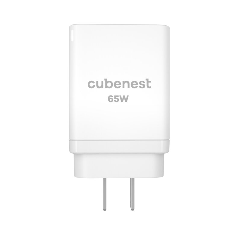 Cubenest Travel PD GaN Adapter 65W S3D1