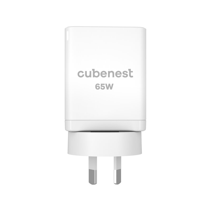 Cubenest Travel PD GaN Adapter 65W S3D1