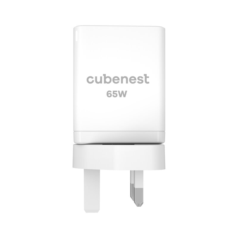Cubenest Travel PD GaN Adapter 65W S3D1