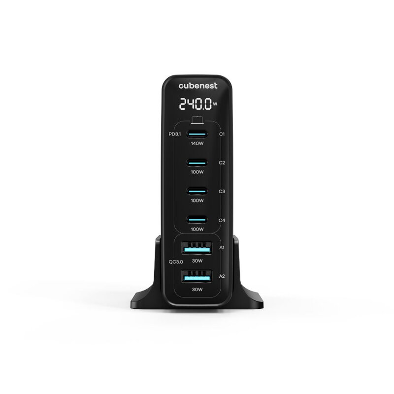 Cubenest PD GaN Adapter 240W S6D0