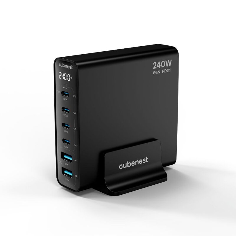 Cubenest PD GaN Adapter 240W S6D0