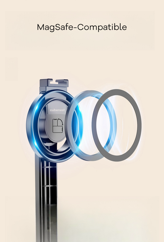 Cubenest Selfie Stick and Tripod MagSafe compatible SLS01