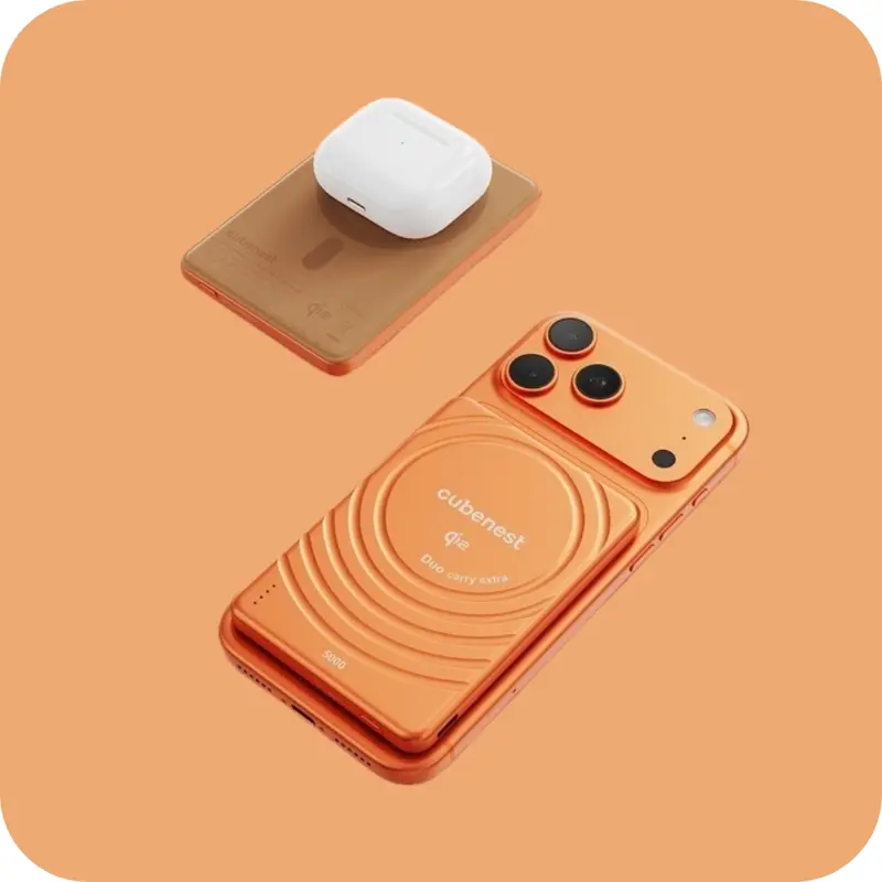 Qi2 MagSafe powerbank 5 000 mAh SlimDual Qi2 MagSafe powerbank 5 000 mAh SlimDual