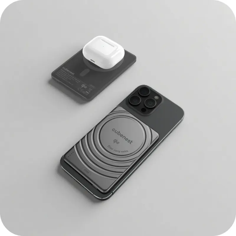 Qi2 MagSafe powerbank 5 000 mAh SlimDual Qi2 MagSafe powerbank 5 000 mAh SlimDual