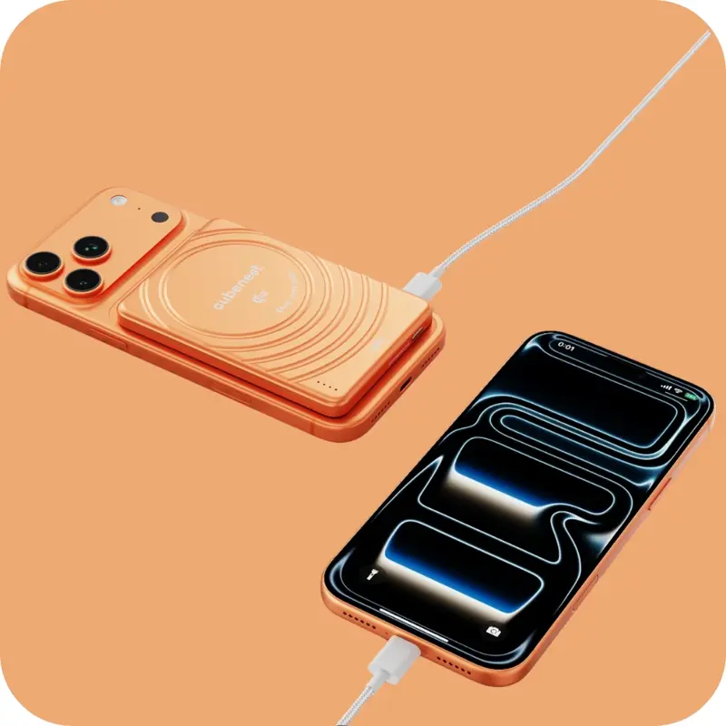 Qi2 MagSafe powerbank 5 000 mAh SlimDual Qi2 MagSafe powerbank 5 000 mAh SlimDual