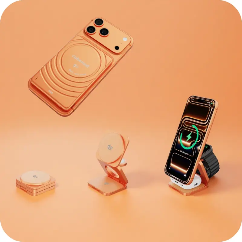 Qi2 MagSafe powerbank 5 000 mAh SlimDual Qi2 MagSafe powerbank 5 000 mAh SlimDual