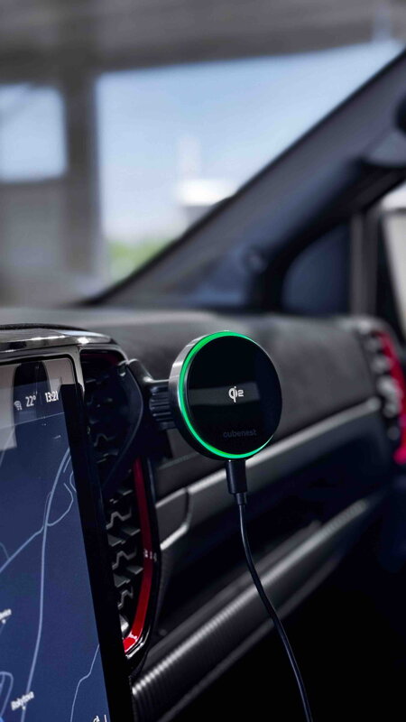 Cubenest Qi2 Magnetic Wireless Car Charger SQ1C0
