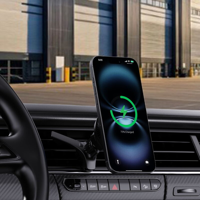Cubenest Qi2.2 Cooling Magnetic Wireless Car Charger SQ1C2