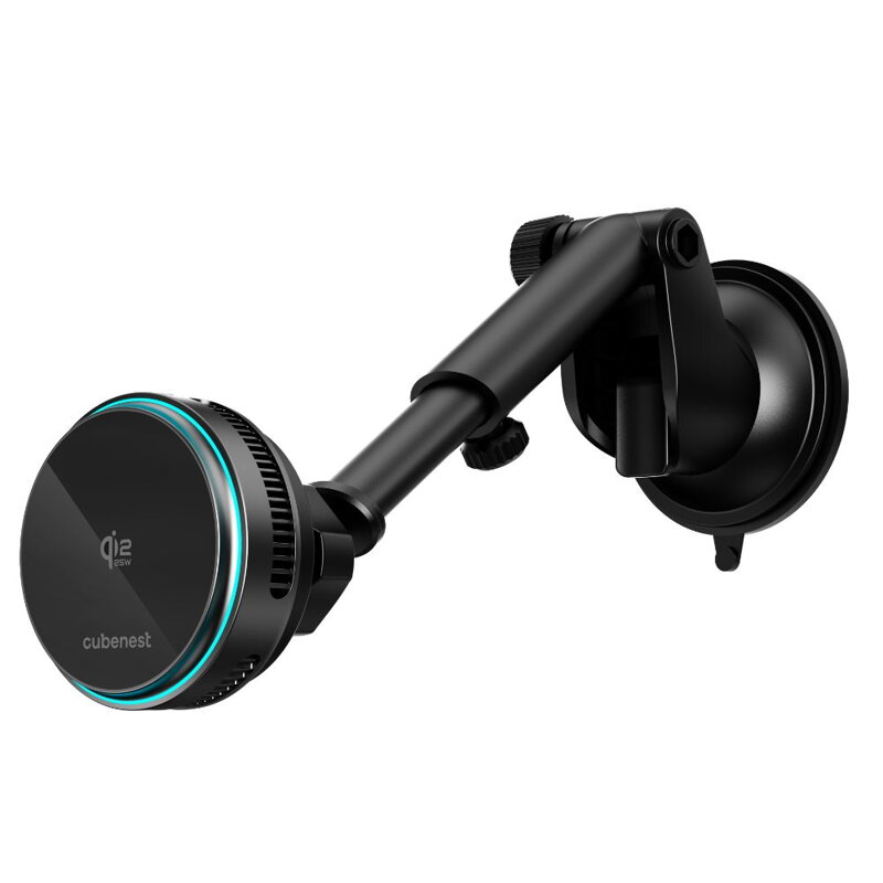 Cubenest Qi2.2 Cooling Magnetic Wireless Car Charger SQ1C2