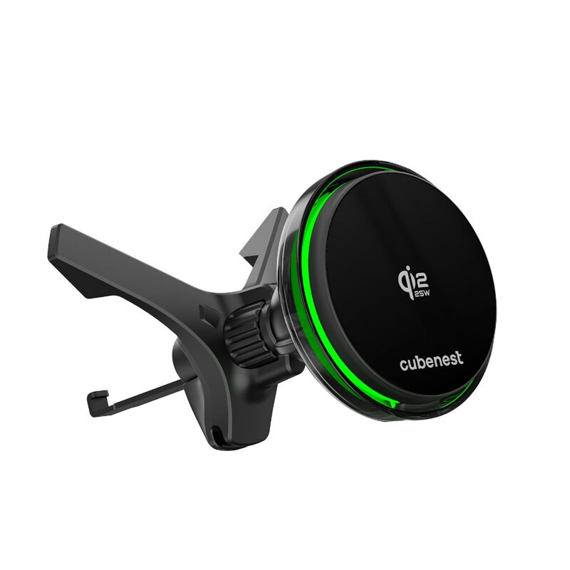 Cubenest Qi2.2 Cooling Magnetic Wireless Car Charger SQ1C3