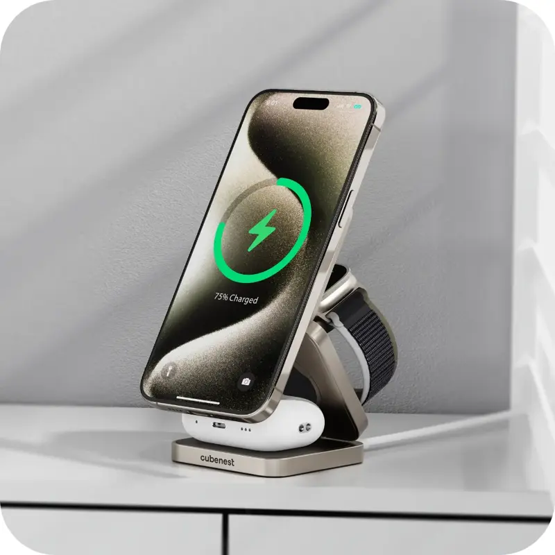 Qi2.2 3in1 MagSafe charger Qi2.2 3in1 MagSafe charger