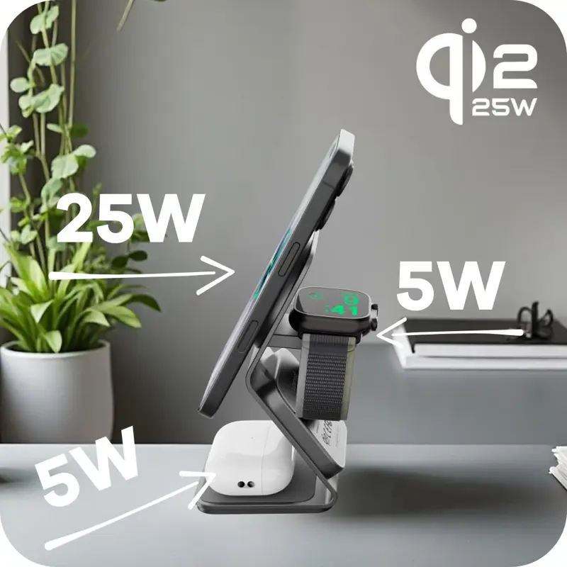 Qi2.2 3in1 MagSafe charger