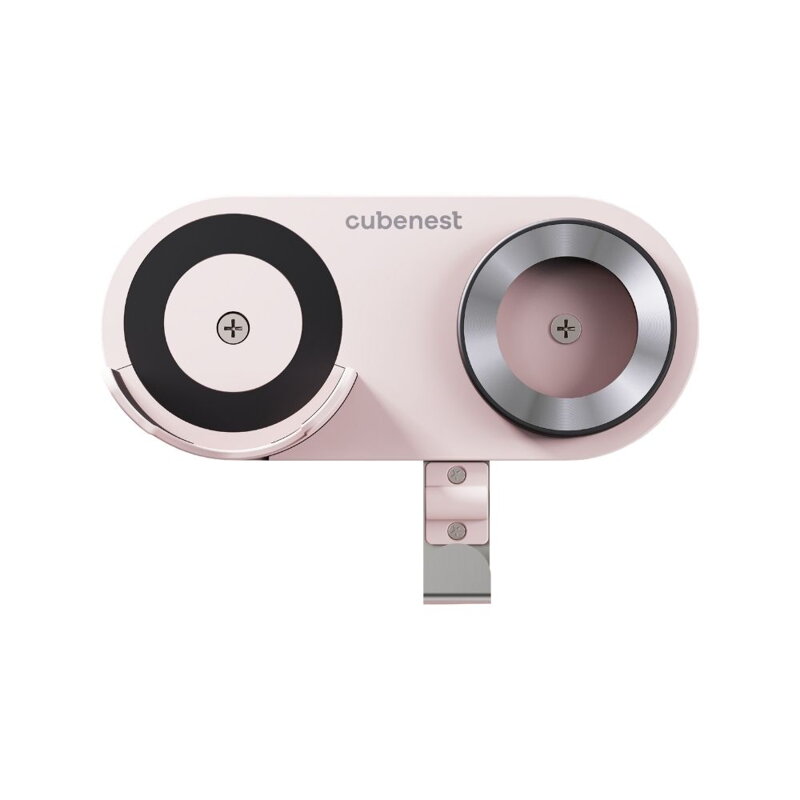 Cubenest Magnetic Hair Dryer Holder for SwiftDry SDHD01 Pink