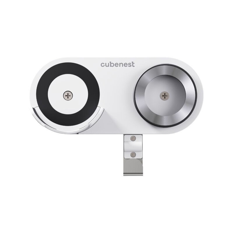 Cubenest Magnetic Hair Dryer Holder for SwiftDry SDHD01 White