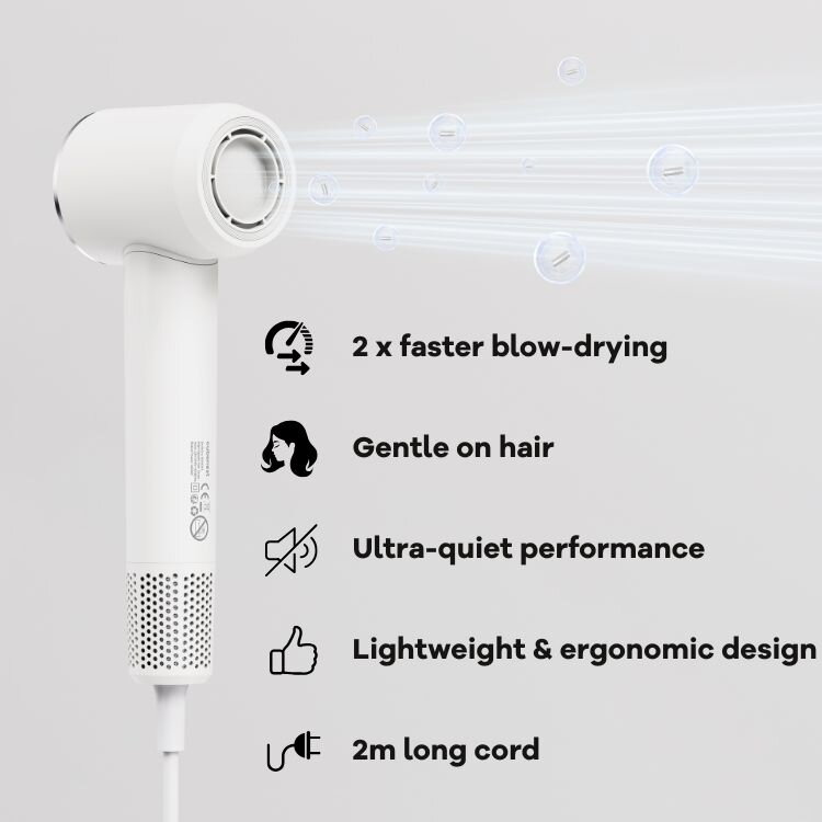 Cubenest Hair Dryer SwiftDry SDHD01 White