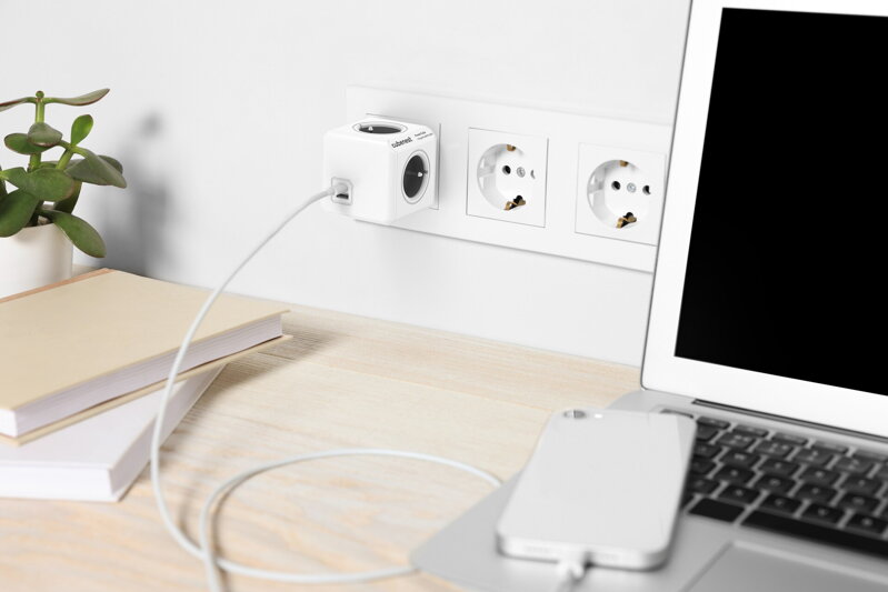 Cubenest PowerCube Original USB A+C PD 20 W Type E grey